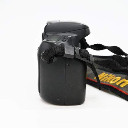 Nikon N50 35mm SLR Film Camera Body w/ Nikon Strap Tested