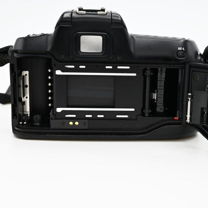 Nikon N50 35mm SLR Film Camera Body w/ Nikon Strap Tested