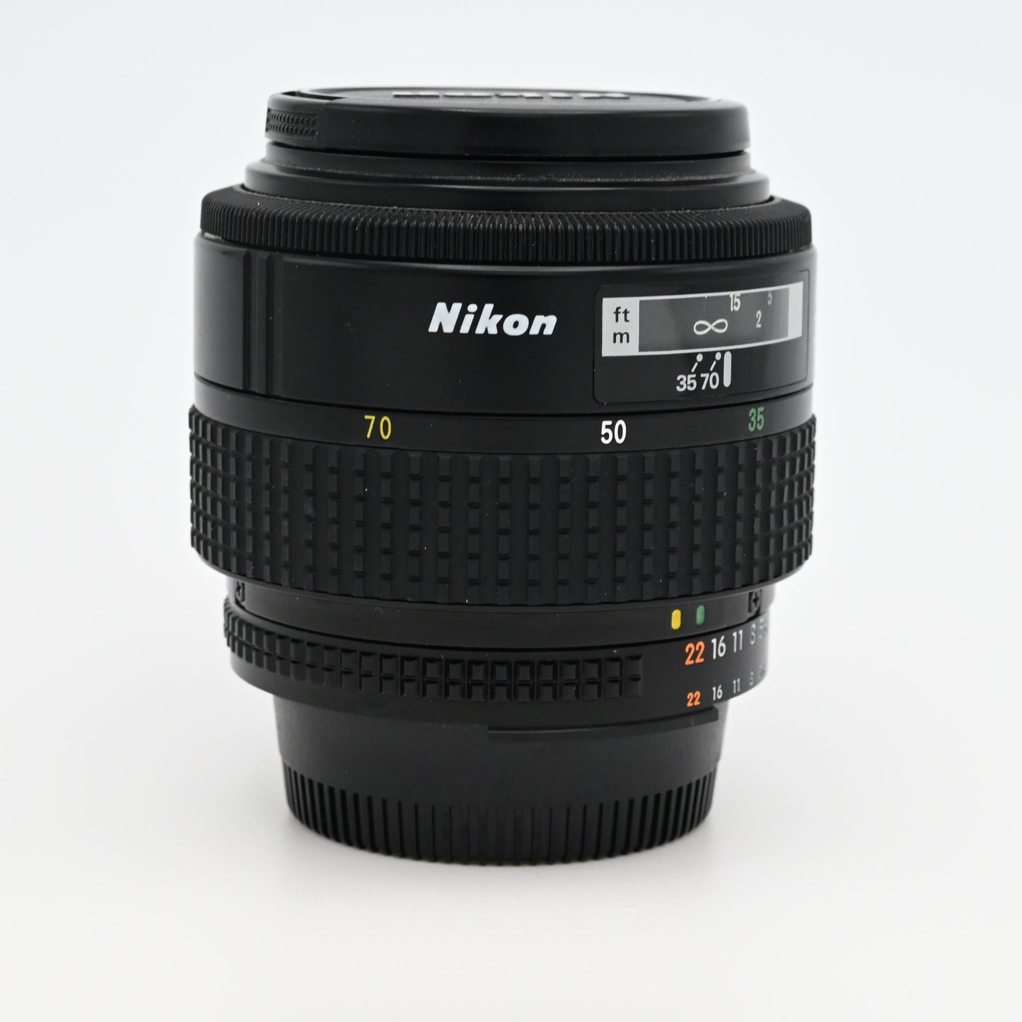 Nikon AF NIKKOR 35-70mm f/3.3-4.5 Zoom Lens + Caps & 1A Filter - Tested EXC