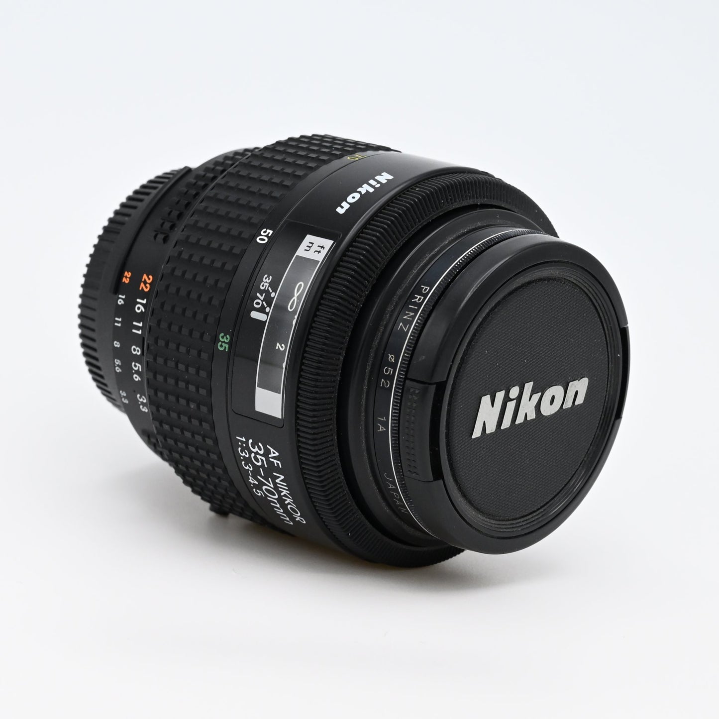 Nikon AF NIKKOR 35-70mm f/3.3-4.5 Zoom Lens + Caps & 1A Filter - Tested EXC