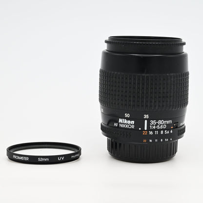Nikon AF Nikkor 35-80mm f/4-5.6D Zoom Lens Tested + UV Filter