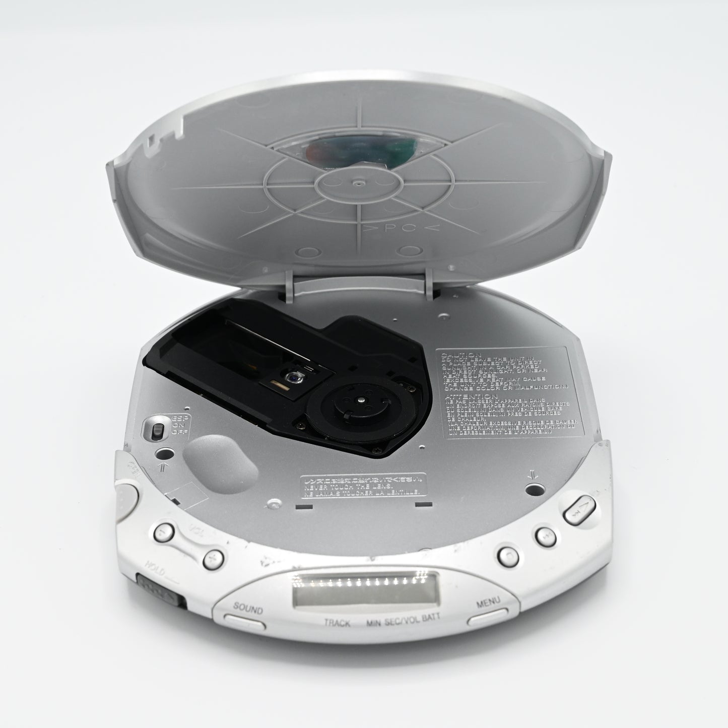 Sony CD Walkman D-E226CK w/ Sony CPA-11 Cassette Adapter Tested Works