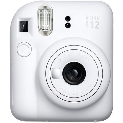Fujifilm Instax Mini 12 Camera - Clay White Deluxe Package