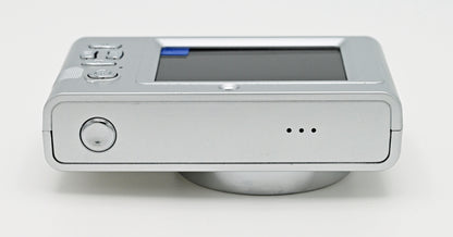 Compact Digital Camera 48MP Silver Retro Style Point &amp; Shoot Camera with Games- USB Charging