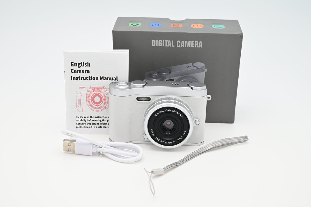 Compact Digital Camera - 48 megapixel - White