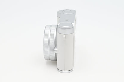 Compact 48MP Digital Camera White Point & Shoot 1080P w/ Case USB Rechargeable