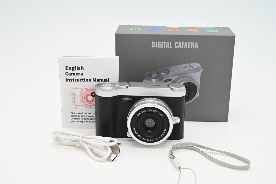 Compact Digital Camera - 48 megapixel - Black