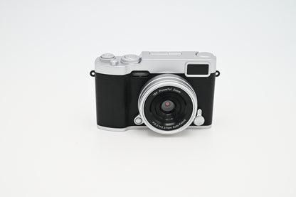 Compact Digital Camera with a 2.4-Inch Flip Screen -Black - Free Case