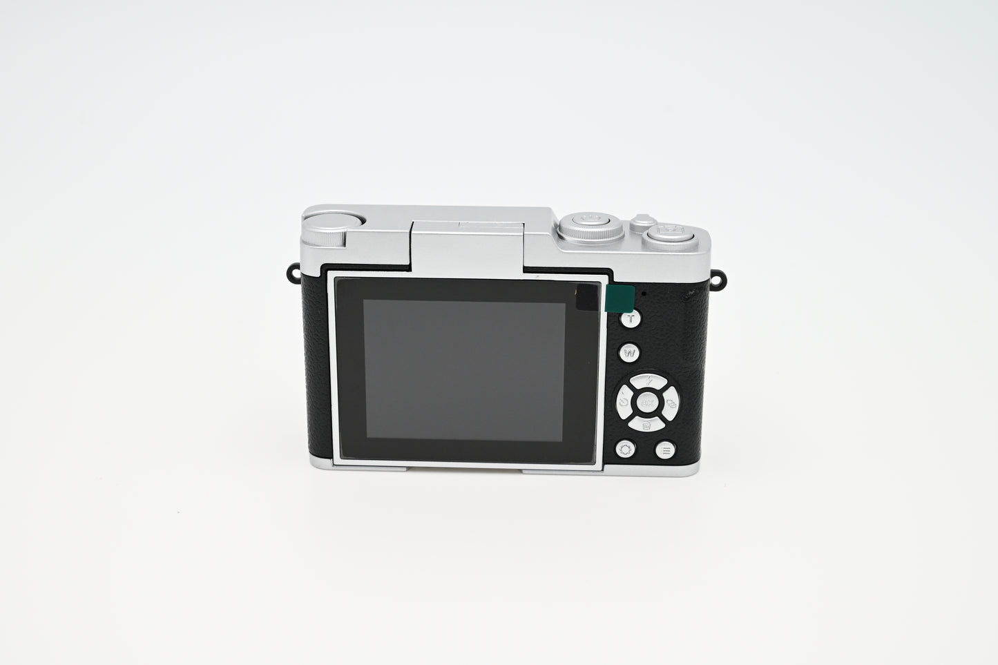 Compact Digital Camera with a 2.4-Inch Flip Screen -Black - Free Case