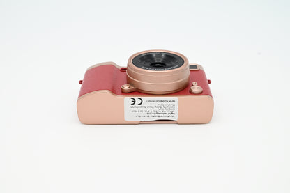 Compact Digital Camera with a 2.4-Inch Flip Screen -Red