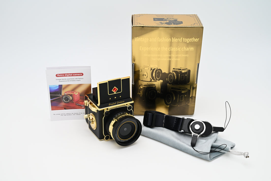 Retro Simulated Medium Format SLR Digital Camera