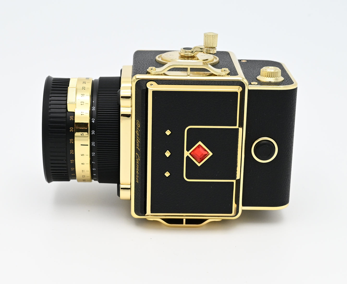 Retro Simulated Medium Format SLR Digital Camera