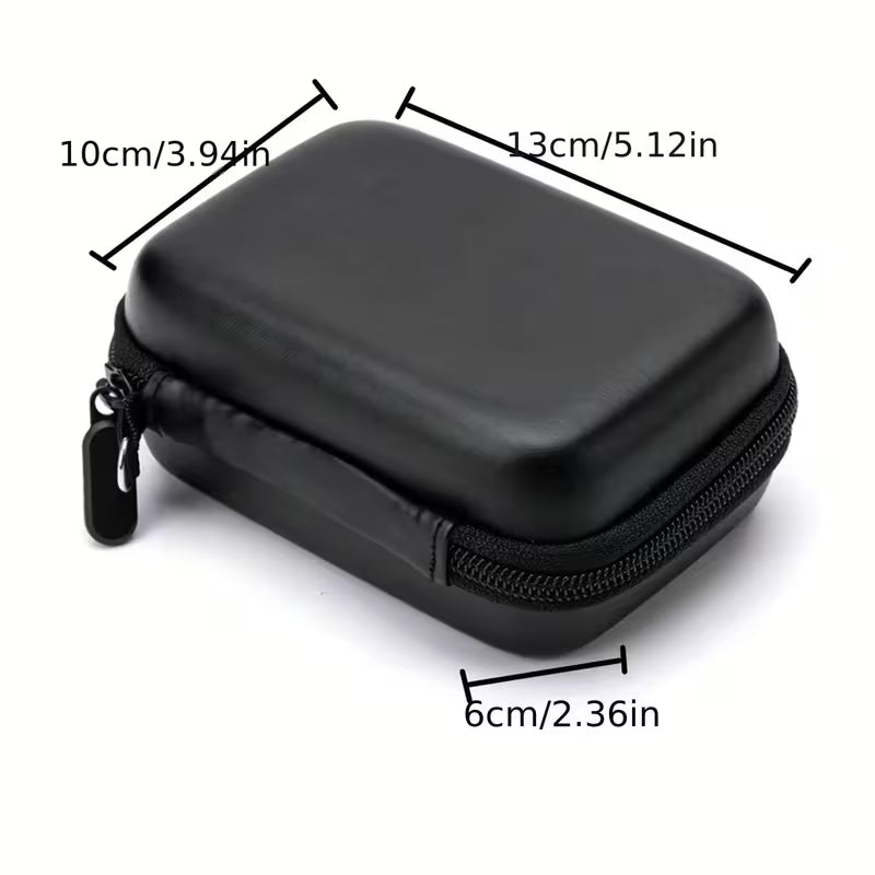 Hard Shell EVA Digital Camera Storage Case - Black